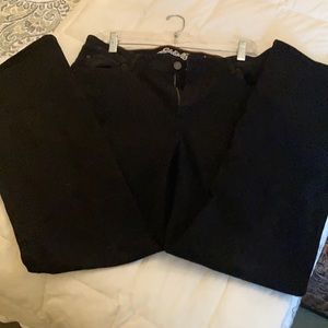 Eddie Bauer black jeans - size 14 short length